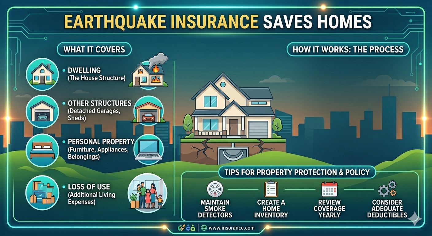 Earthquake Insurance Saves Homes