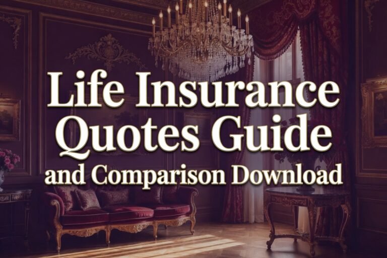 Life Insurance Quotes Guide and Comparison Download