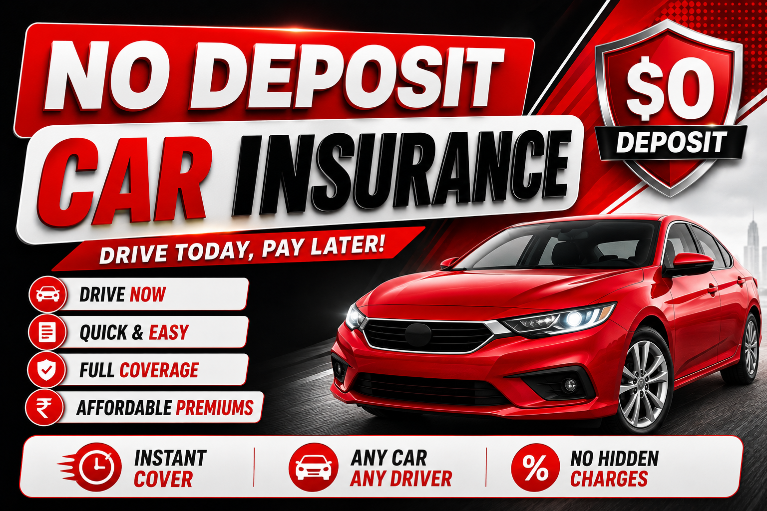 No Deposit Car Insurance